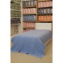ETEHOMETEX HAVUZLU PİKE TEK KİŞİLİK 160X240CM MAVİ 8696474232081